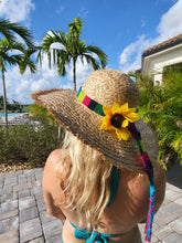 Load image into Gallery viewer, Natural Floppy Straw Sunhat