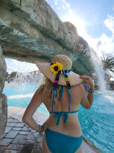 Load image into Gallery viewer, Natural Floppy Straw Sunhat