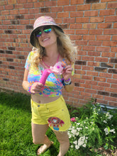 Load image into Gallery viewer, Hand crocheted mushroom pouch