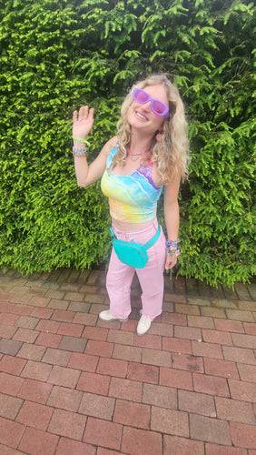 Turquoise Travel Waist Fanny Pack