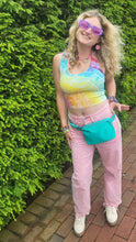 Load image into Gallery viewer, Turquoise Travel Waist Fanny Pack