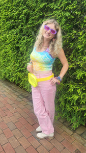 Yellow Travel Waist Fanny Pack