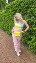 Load image into Gallery viewer, Yellow Travel Waist Fanny Pack