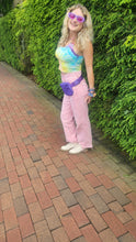 Load image into Gallery viewer, Purple Travel Waist Fanny Pack