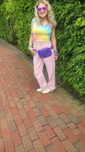 Load image into Gallery viewer, Purple Travel Waist Fanny Pack
