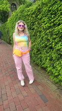 Load image into Gallery viewer, Orange Travel Waist Fanny Pack Bag