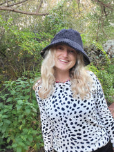 Load image into Gallery viewer, Black Courdoroy Bucket Hat