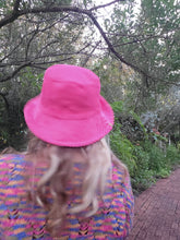 Load image into Gallery viewer, Hot Pink Courdoroy Bucket Hat