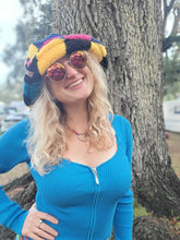 Load image into Gallery viewer, Color Block Fuzzy Bucket Hat