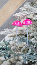 Load image into Gallery viewer, Pink Mushroom Earrings