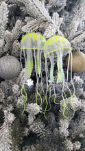 Load image into Gallery viewer, Chartruese Jellyfish Earrings