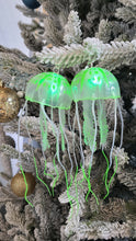 Load image into Gallery viewer, Green Jellyfish Earrings