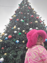 Load image into Gallery viewer, Hot Pink Floppy Faux Fur Bucket Hat