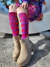 Load image into Gallery viewer, Handmade Tie Dye Knee Socks