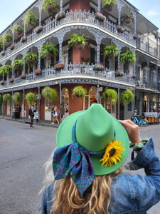 Green Nola Hat