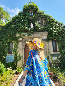 Silk Blue Kimono