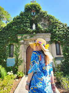 Silk Blue Kimono