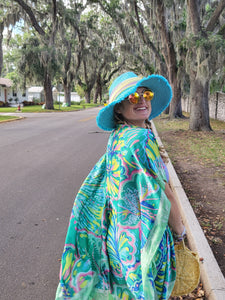 Silk Green Kimono