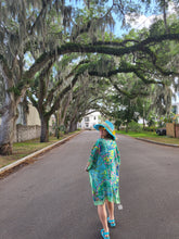 Load image into Gallery viewer, Silk Green Kimono