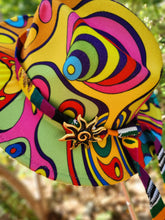 Load image into Gallery viewer, Rainbow Galactic Psychedelic Fedora
