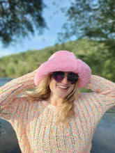 Load image into Gallery viewer, Fuzzy Baby Pink Bucket Hat