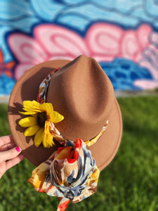 Autumn Garden Fedora Hat