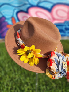 Autumn Garden Fedora Hat