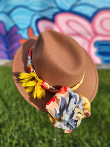 Autumn Garden Fedora Hat