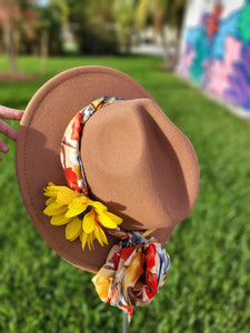 Autumn Garden Fedora Hat