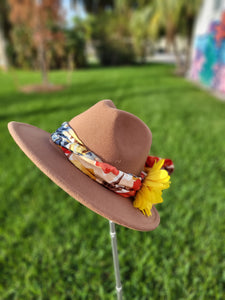 Autumn Garden Fedora Hat