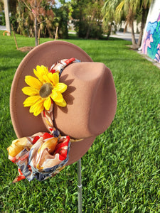 Autumn Garden Fedora Hat