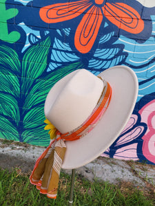 Desert Sunrise Wide Rimmed Fedora