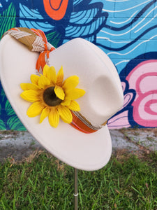 Desert Sunrise Wide Rimmed Fedora