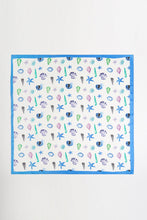 Load image into Gallery viewer, Blue SeaLife Scarf