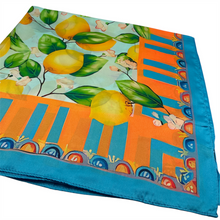 Load image into Gallery viewer, Blue Lemon Scarf