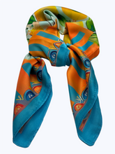 Load image into Gallery viewer, Blue Lemon Scarf