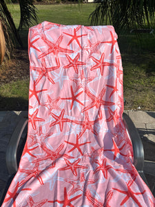 Starfish Travel Towel Tote