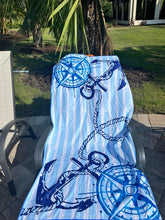 Load image into Gallery viewer, Nautical Towel Tote