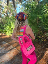 Load image into Gallery viewer, Pink "Drama Queen" Courdoroy handbag