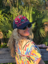 Load image into Gallery viewer, Guatemalan Hupil Flower Trucker Hat