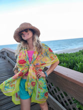 Load image into Gallery viewer, Green Garden Kimono