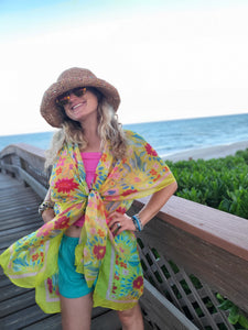 Green Garden Kimono
