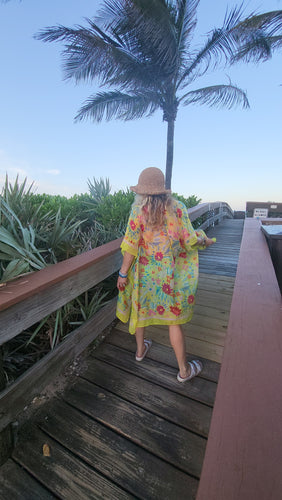 Green Garden Kimono