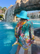 Load image into Gallery viewer, Tropical Jungle Kimono