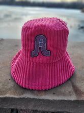 Load image into Gallery viewer, Pink Courdouroy Pretty Lights Hat