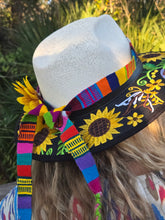 Load image into Gallery viewer, Guatemalan Embroidered Sunflower Sunhat