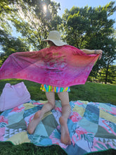 Load image into Gallery viewer, Thai Rainbow Elephant Scarf