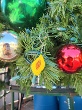 Load image into Gallery viewer, Beaded Avocado Keychain