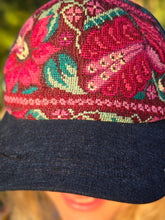 Load image into Gallery viewer, Guatemalan Hupil Flower Trucker Hat