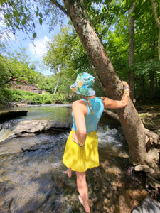 Tropical Turquoise Bucket Hat